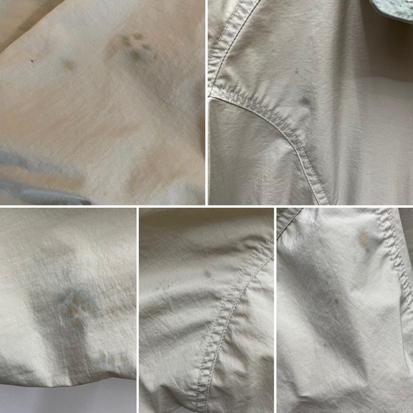 Columbia Beige Hoodie Windbreaker Pullover Women’s XL - Picture 12 of 12